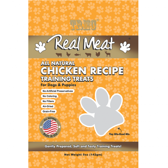 The Real Meat Company All Natural Chicken Training Dog Treats, 5-oz (Size: 5-oz)
