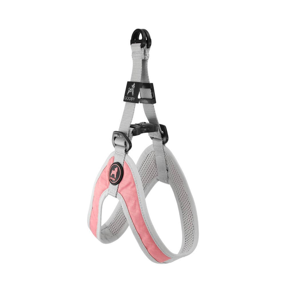 Gooby Simple Step-In III Dog Harness, Pink, Small (Size: Small)