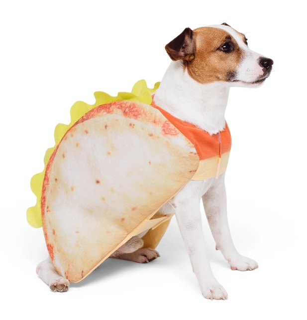 Show & Tail Pet Apparel Spec-Taco-Ler Dog Taco Costume (Size: L)