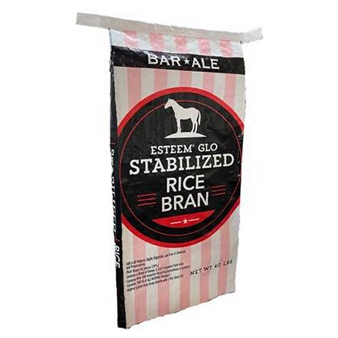 Rice bran pellets unstabilized, 40-lb