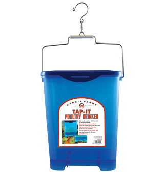 Harris Farms Tap-It Poultry Waterer, 4-gal