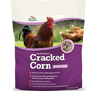 Cracked corn w/ Purple Corn 10#
