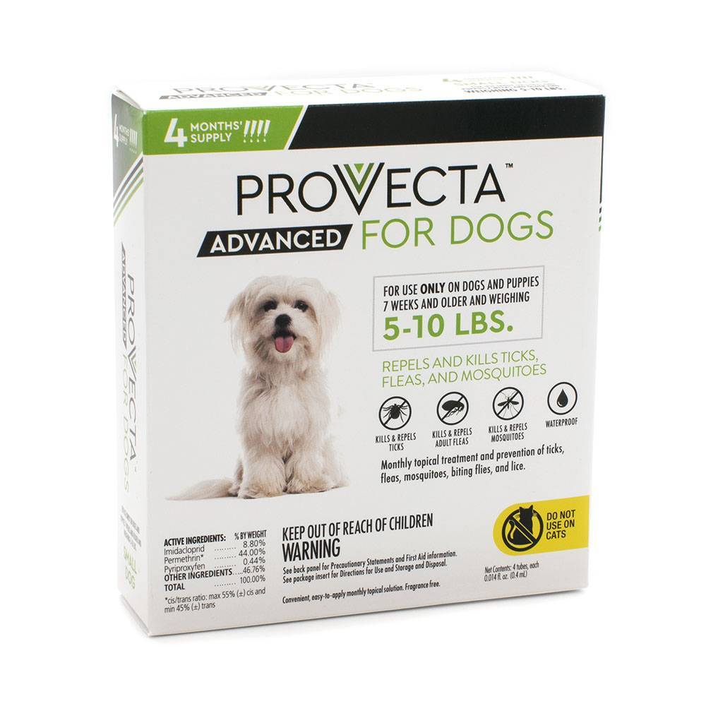 Provecta Advanced Spot-On for Dog 5-10-lb, 4 month