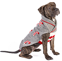Chilly Dog - Dog Sweater Candy Cane - XL