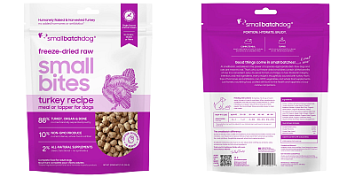 Smallbatch Small Bites - Turkey- 7oz.