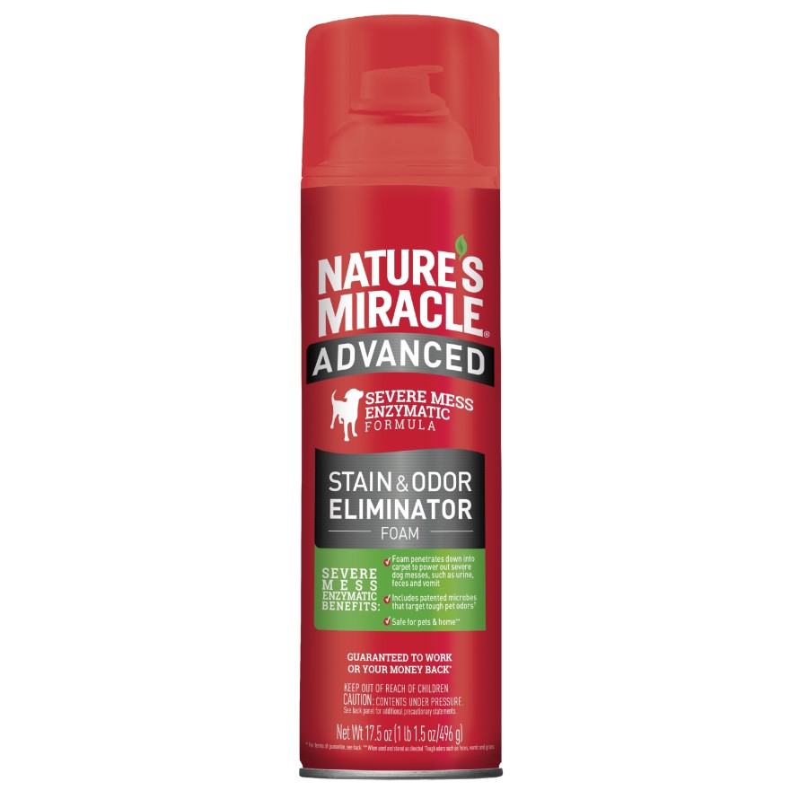 Nature's Miracle. Advanced Stain & Odor Foam, 17.5oz.