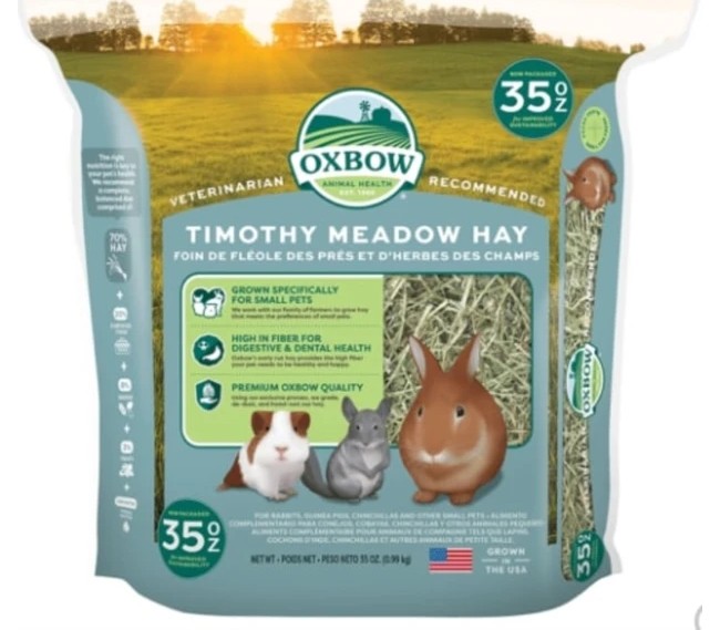 Oxbow Timothy Meadow Hay 35oz