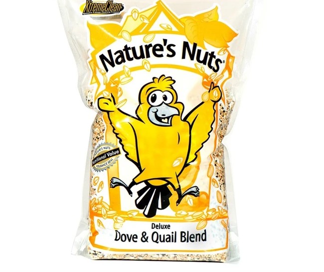 Nature's Nuts Deluxe Dove & Quail Blend 20lbs