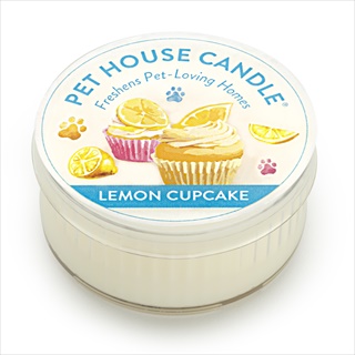 Lemond cupcake pethouse small candle