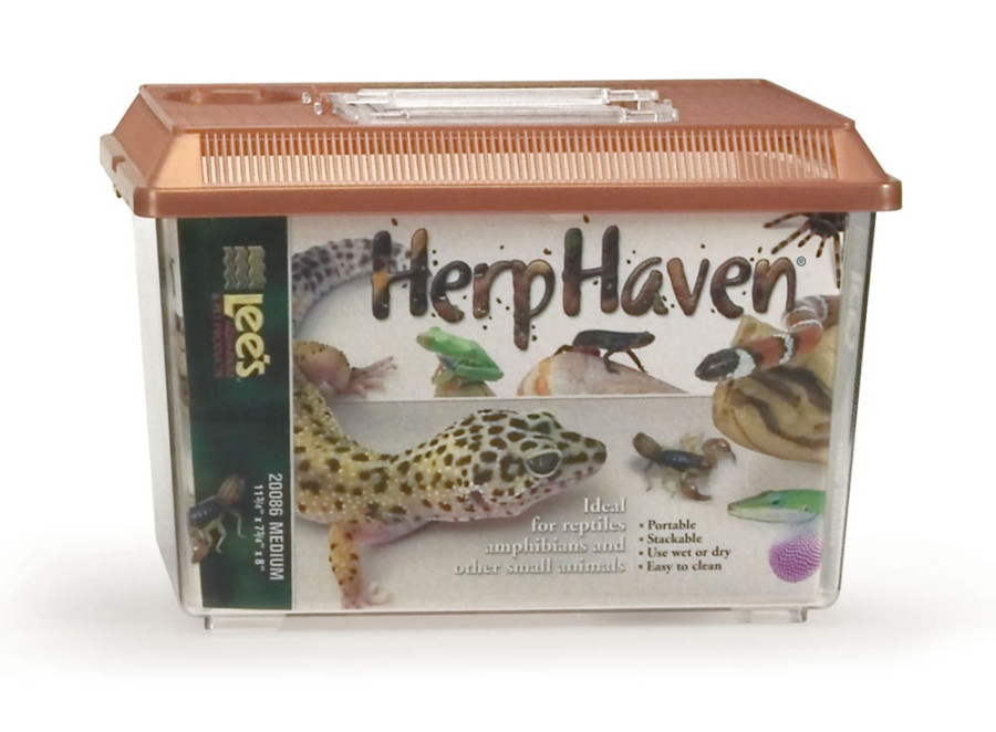 Lee's Herp Haven Medium 11 3/4" x 7 3/4" x 8" Color Varies