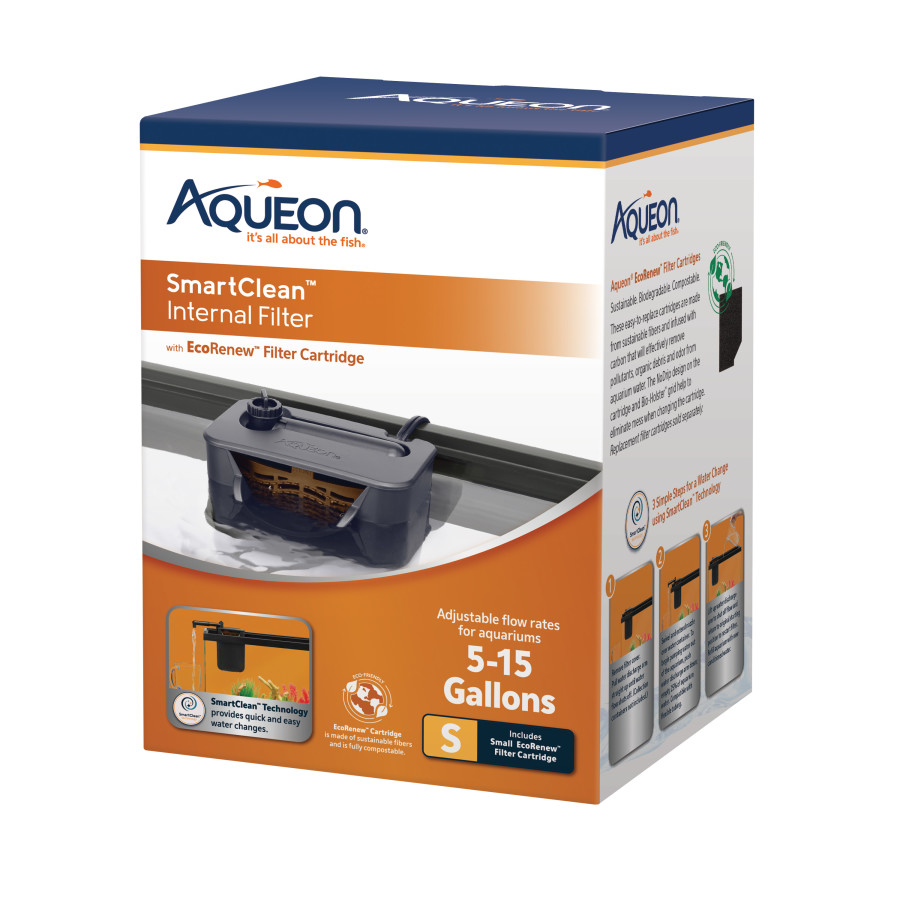 Aqueon QuietFlow Internal power filter 5 - 15 gallon