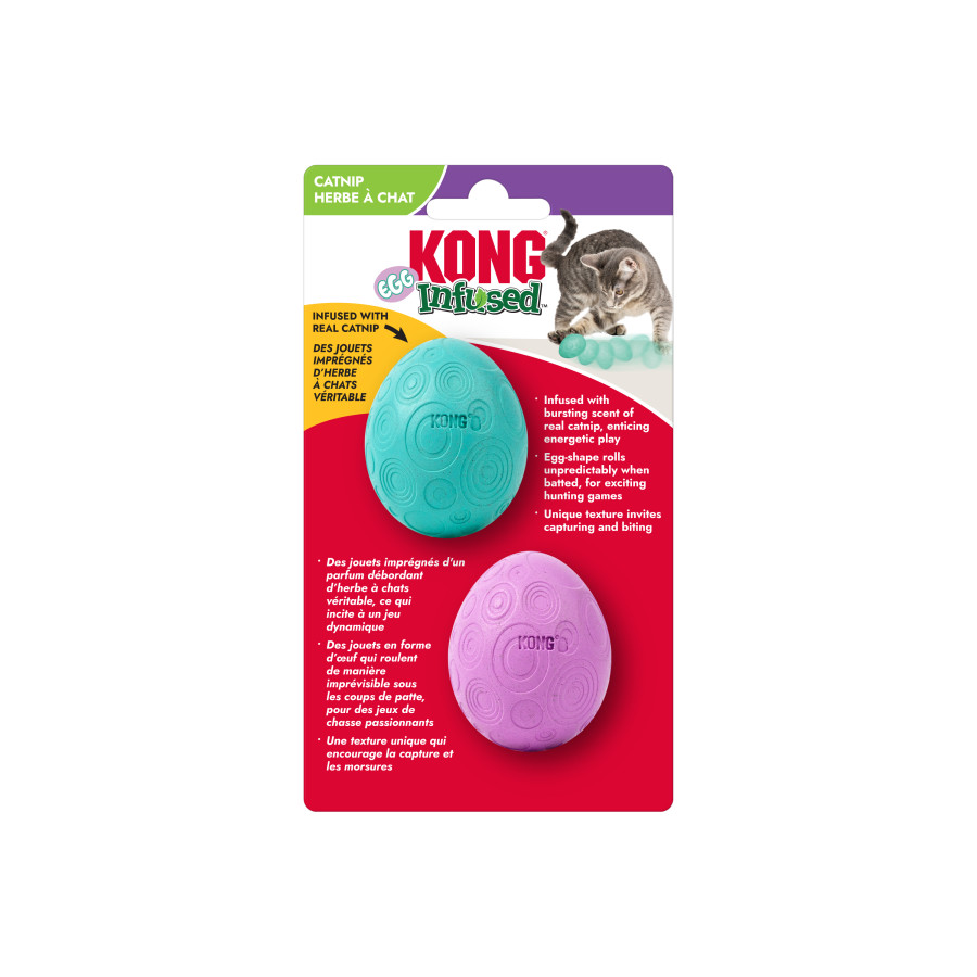 Kong Infused Catnip Egg 2 Pack