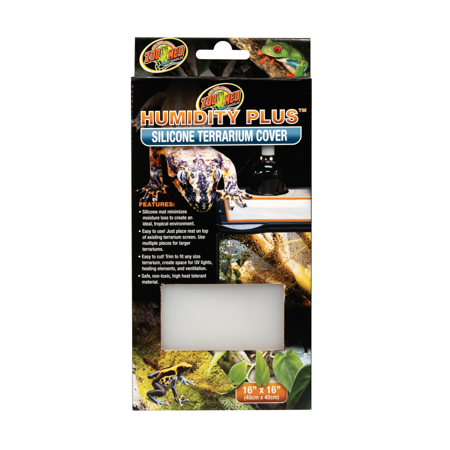 Zoo Med Humidity Plus Silicone Terrarium Cover 16" x 16"