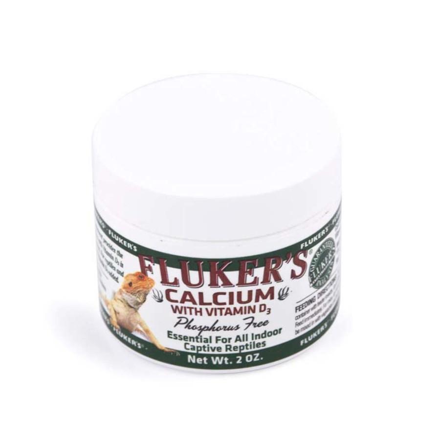 Flukers Repta Calcium with Vitamin D3 and Phosphorus Free 2oz