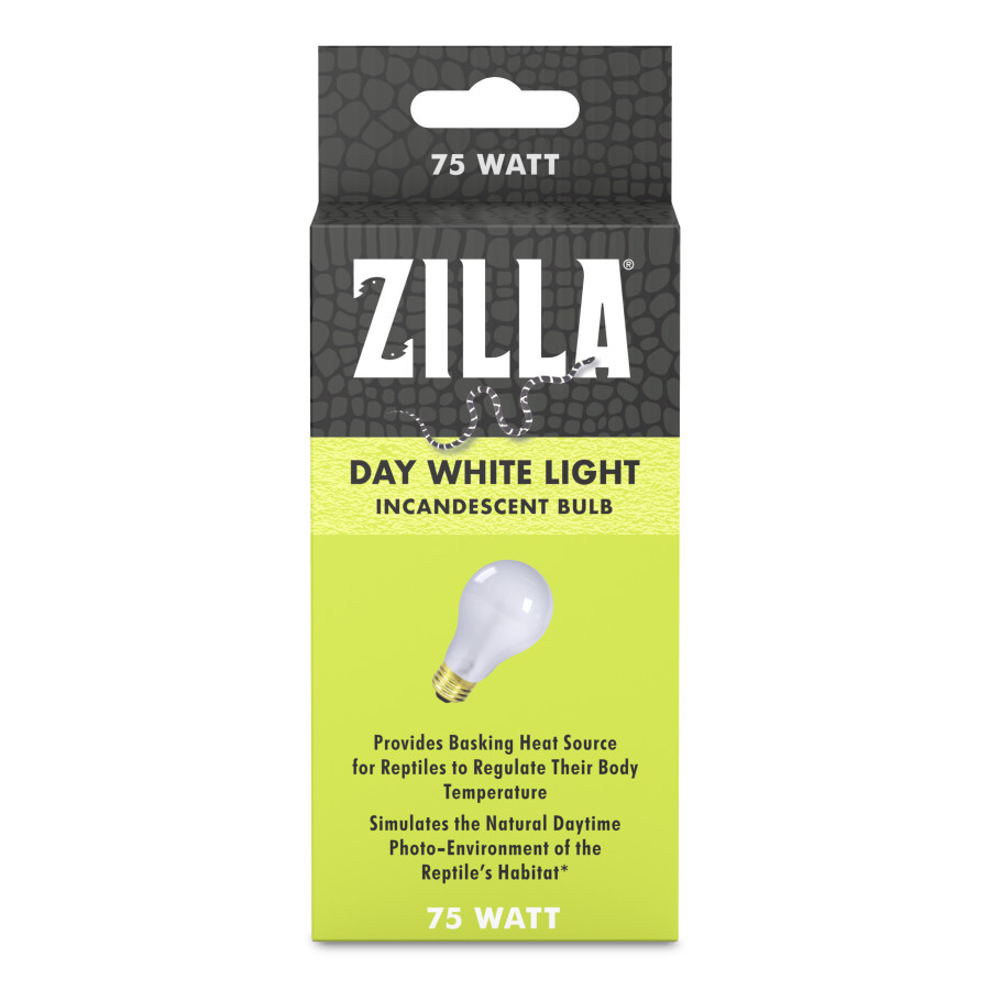 Zilla Day White Light Incandescent Bulb 75 Watt