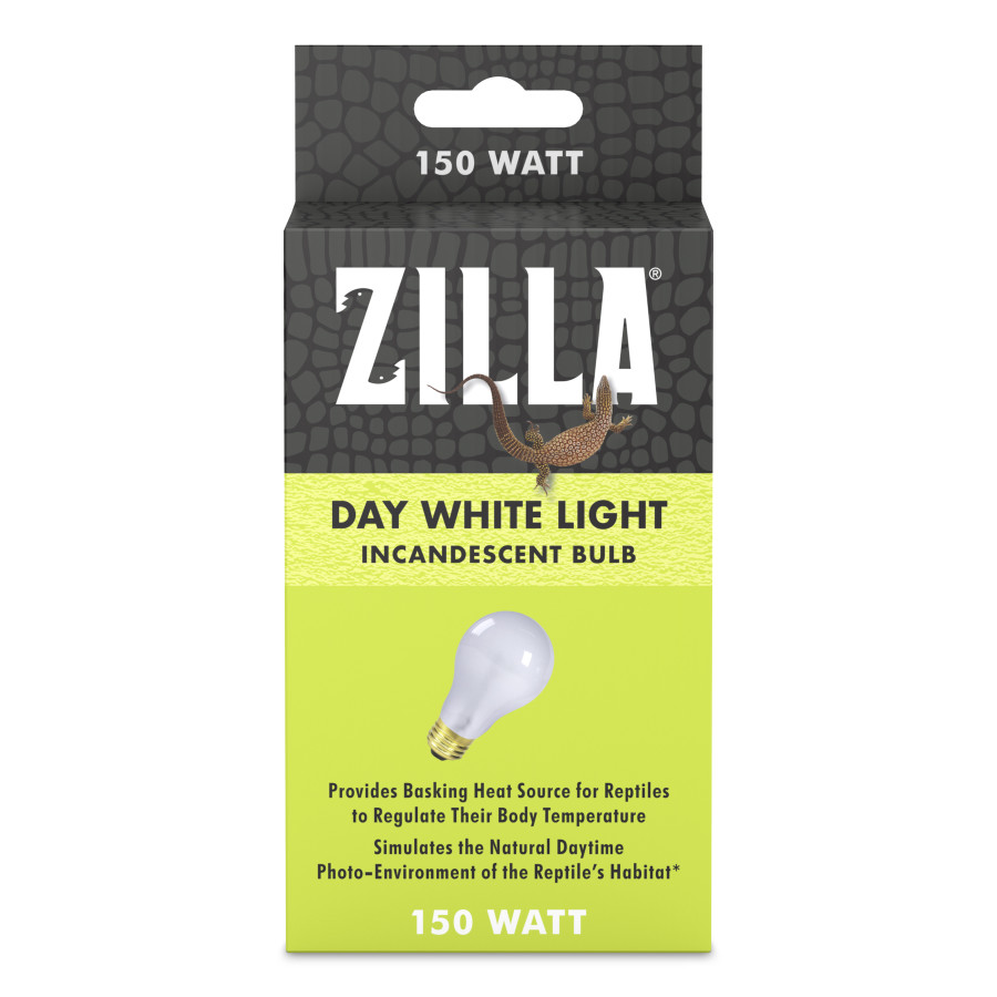 Zilla Day White Light Incandescent Bulb 150 Watt