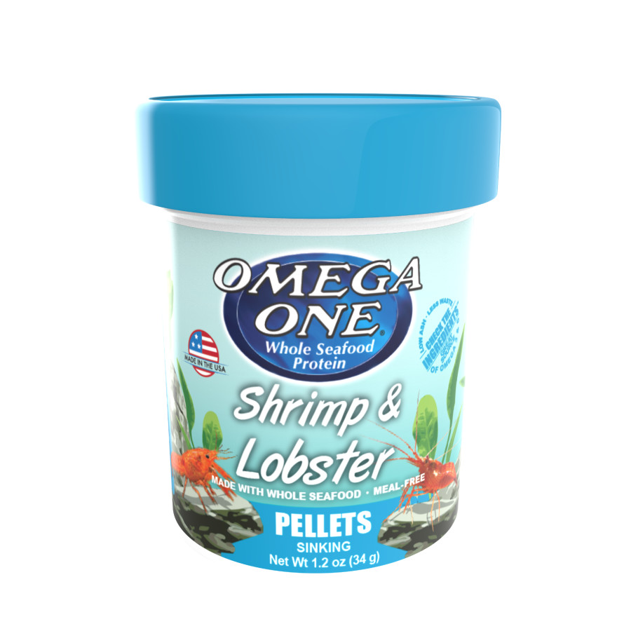 Omega One Shrimp & Lobster Pellets 1.2oz