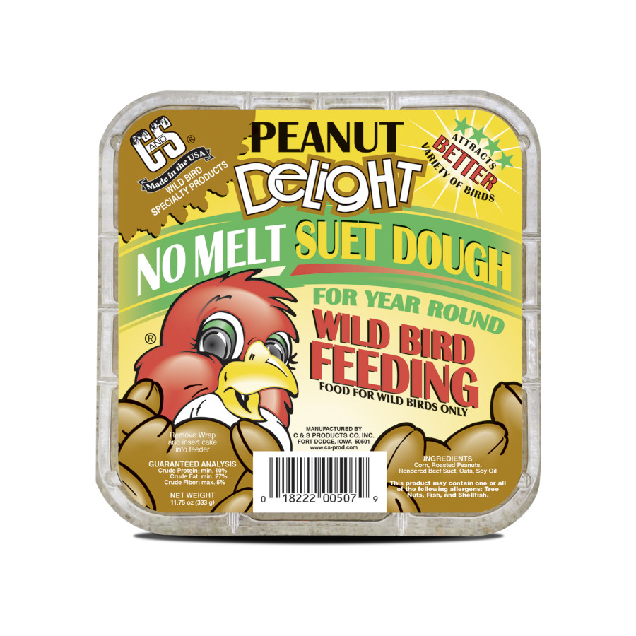 C&S Peanut Delight No Melt Suet 11.75oz.