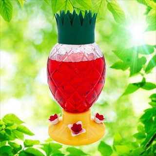 Nature's Yard Pineapple Glass Hummingbird Feeder 34oz.