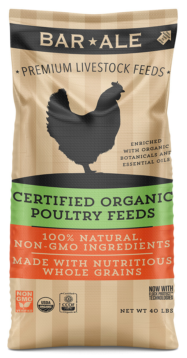 Bar Ale Organic Chicken Layer Crumble 40lbs