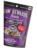 Northwest Naturals Raw Rewards Pork Hearts Freeze-Dried Dog & Cat Treats, 3-oz