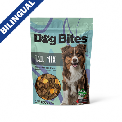 Dog Bites® Tail Mix Freeze-Dried Dog Treats 120g