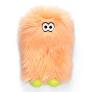 West Paw Astrid Rowdies Durable Squeaky Plush Dog Toy, Melon
