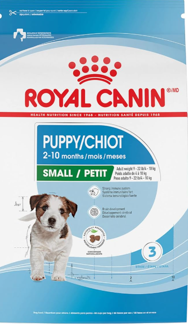 Royal Canin Size Health Nutrition Mini Puppy Small Breed Puppy Dry Dog Food 4lb