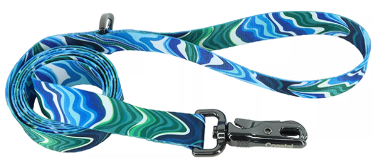 Inspire Dog Leash Malachite Magic Med/Lg 1"x6'