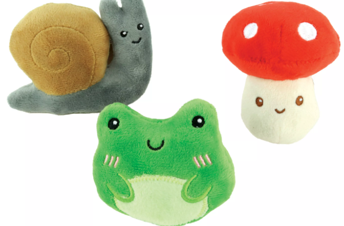 Li'l Pals 3 Pack Dog Toy Combo- Secret Garden