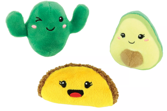 Li'l Pals 3 Pack Dog Toy Combo- Fiesta