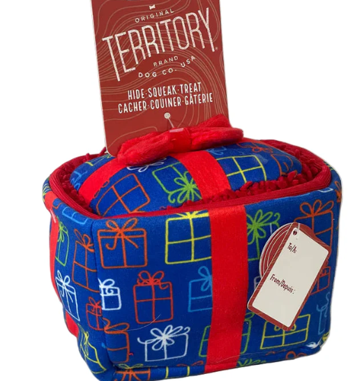 Territory Holiday 3-in-1 Present Dog Toy