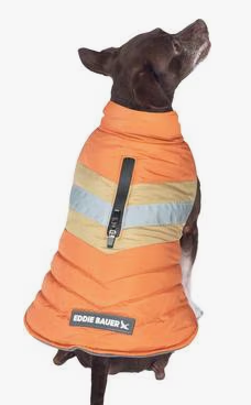 Petrageous Eddie Bauer Riverbend Dual Tone Dog Vest, Rust, Large