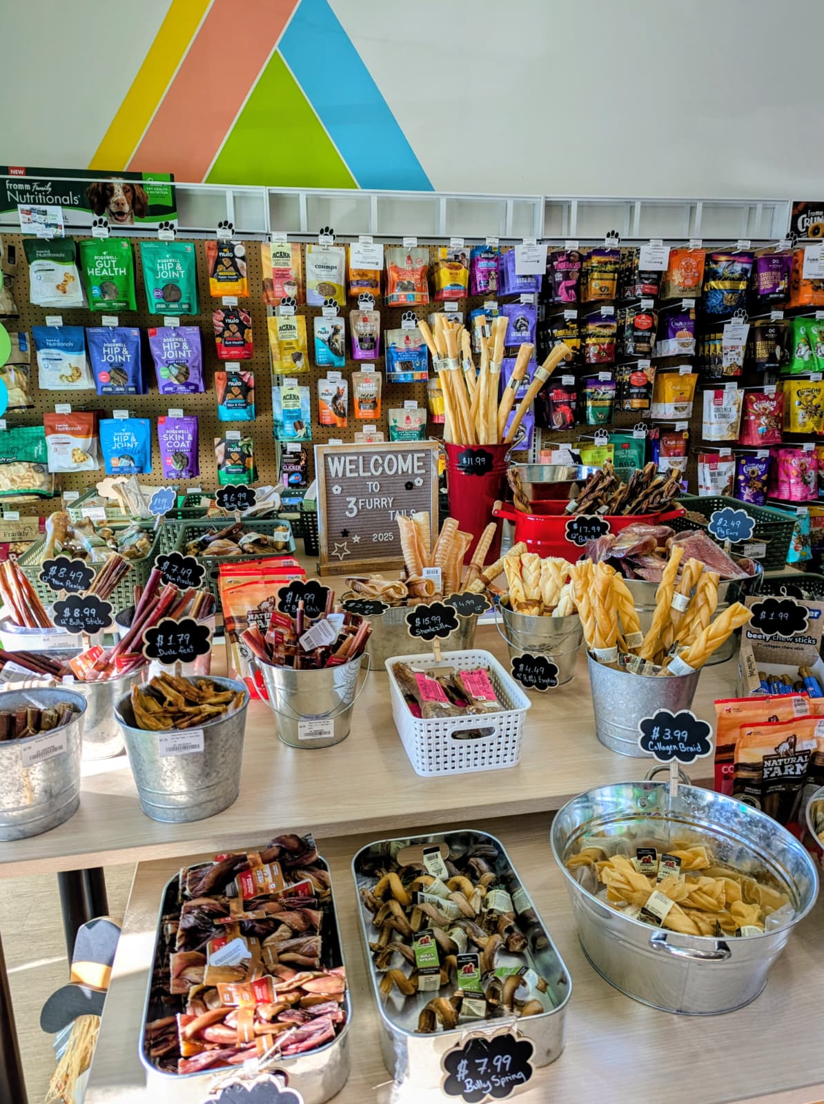 Lucky Biscuit Birthday Bone Pink