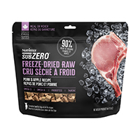 Nutrience SubZero Freeze-Dried Raw Dog Food - Pork & Apple Recipe - 113 g