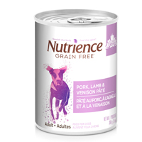 Nutrience Dog Pate GF Pork, Lamb & Venison 369g