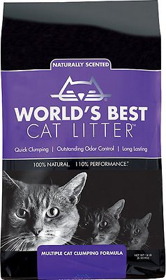 world's best cat litter lavender scented multiple cat clumping formula