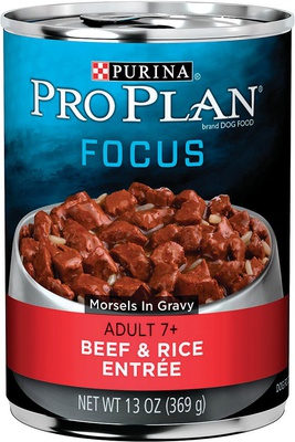 purina pro plan focus canned dog food