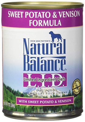 natural balance venison and potato