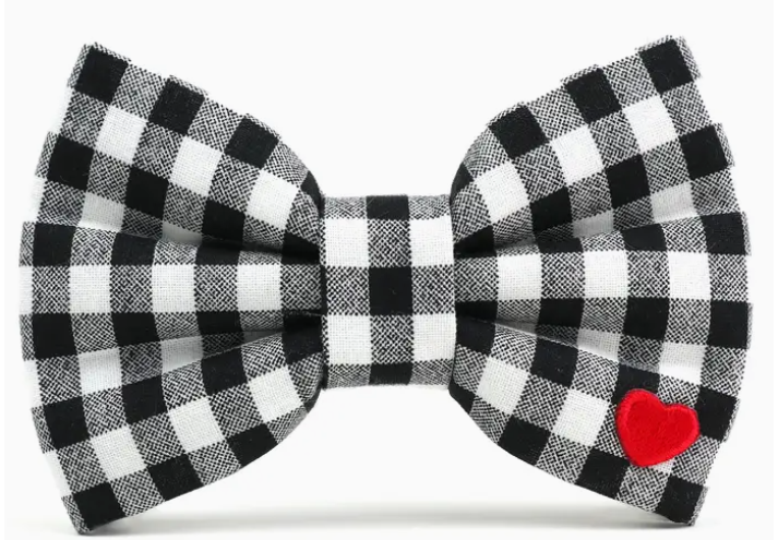 Classic Check Bow Tie  - Large