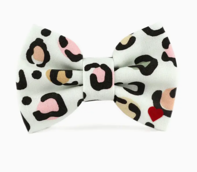 Sassy Bow Tie (Leopard) - Medium