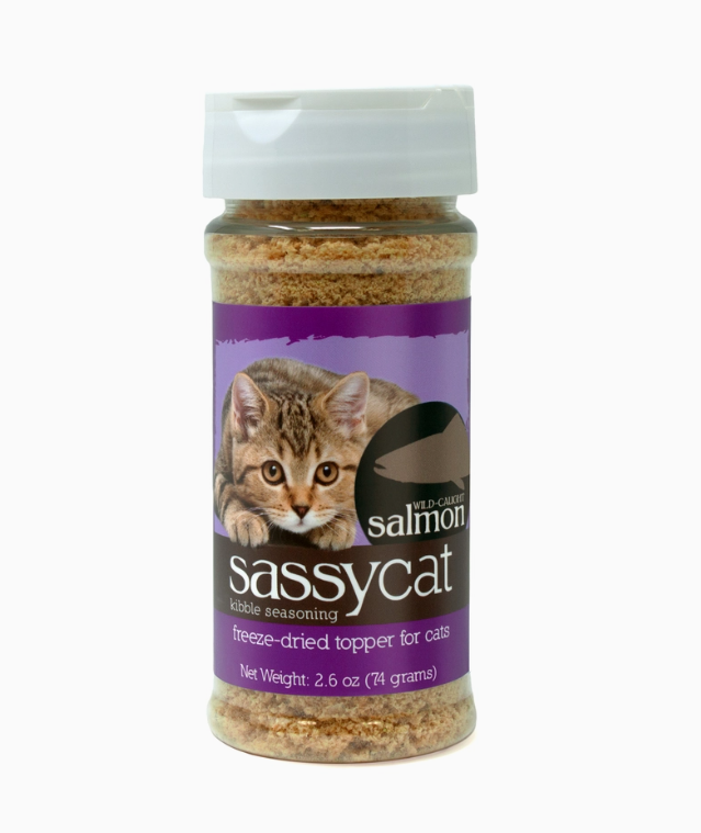 Herbsmith Sassycat FD Topper for Cats - Salmon, 1.2oz