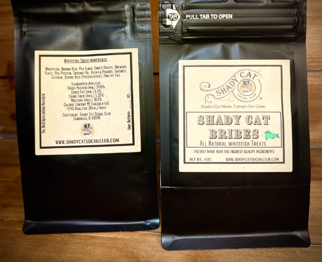Shady Cat Bribes - Whitefish Cat Treats
