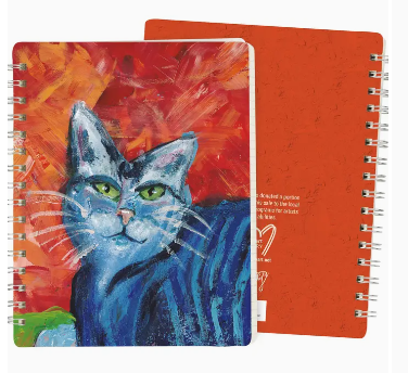 Colorful Cat Spiral Notebook