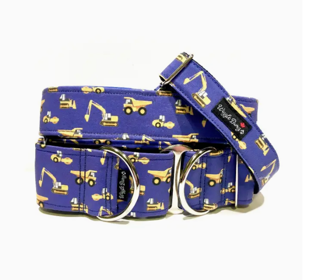 Tonka Truck Dog Collar, Buckle / Collar - 1.0 x 20-26In