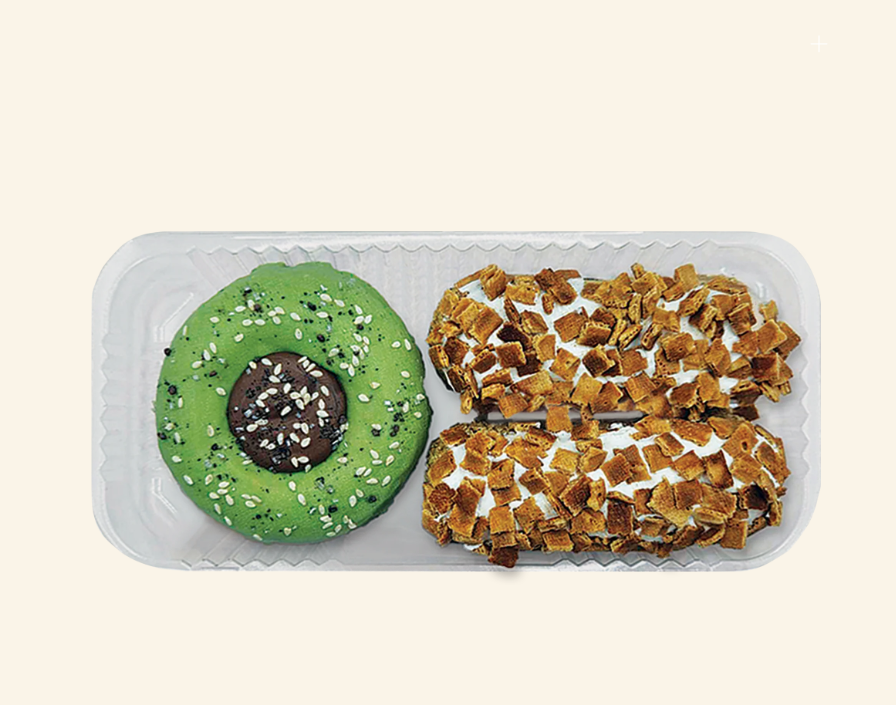 K9 Granola Dog Treat Donut Deli Bow Wow Brunch Avocado Toast 3 Pack