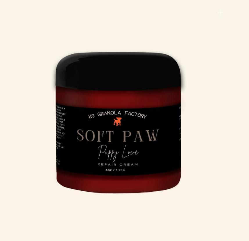 K9 Granola Bed & Bath Spa Collection, Puppy Love Soft Paw Repair Treatment for Dogs, 4oz