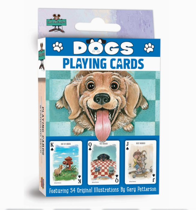 Dogs Playing Cards