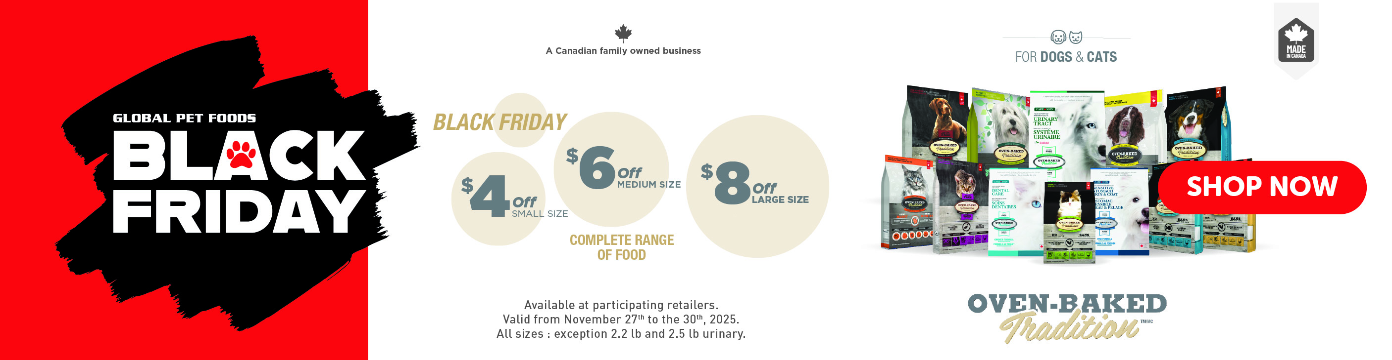 Oven Baked Tradition Black Friday Sale 2025