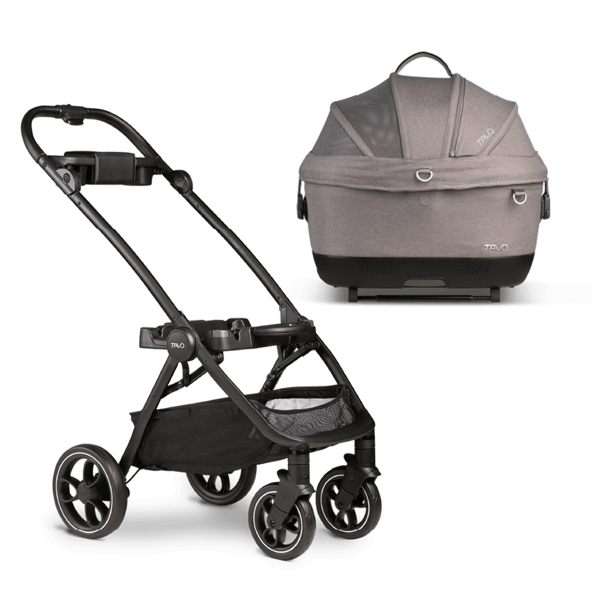 Maeve iso5X Pet Car Seat & Stroller Bundle - Merle